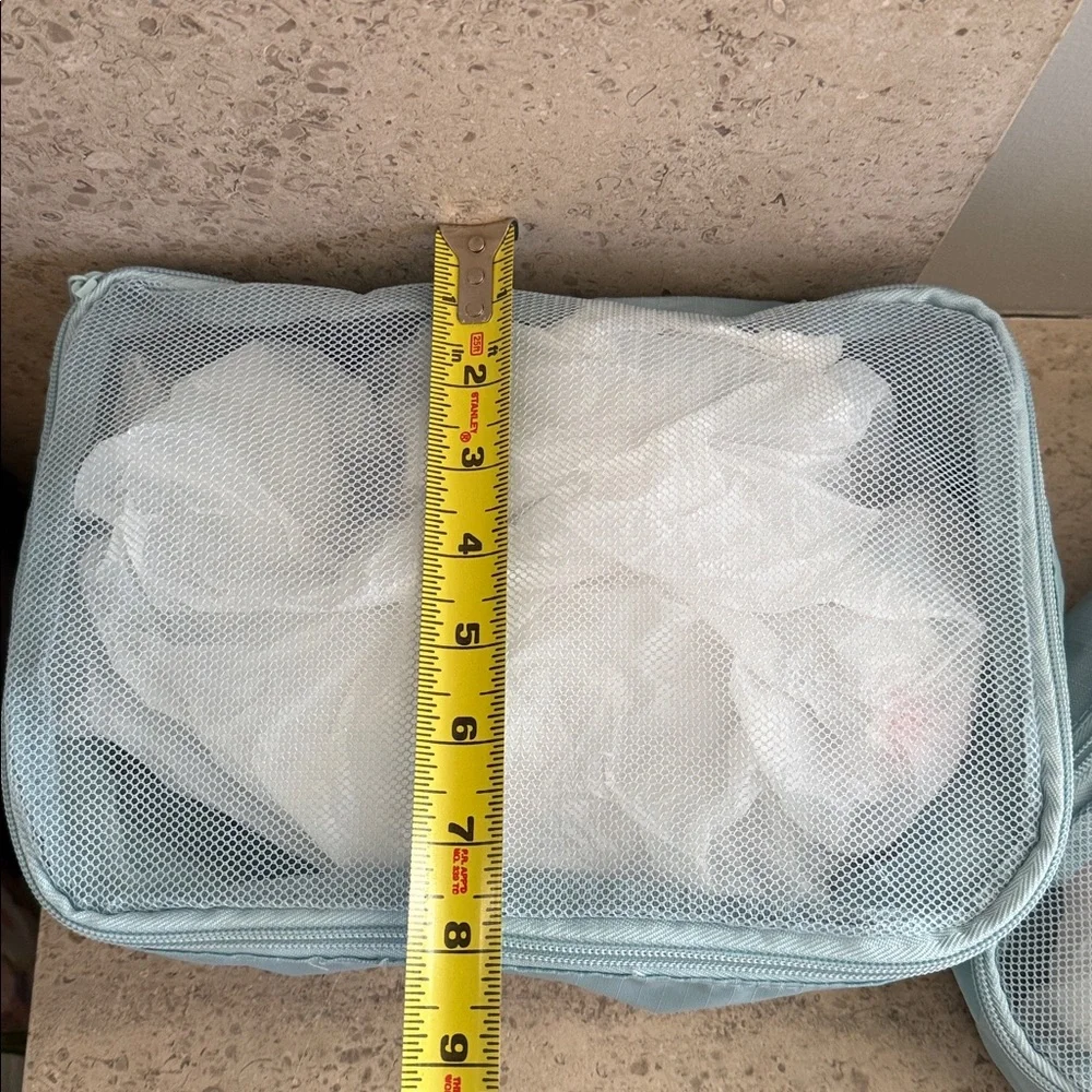 Open Story Blue Packing Cube Set. Set of 3.
